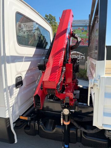 Furgone ribaltabile IVECO Daily 72-180 Meiller Kipper Kran 10m FUNK AHK