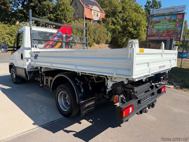 Furgone ribaltabile IVECO Daily 72-180 Meiller Kipper Kran 10m FUNK AHK