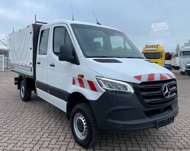 Pick-up varevogn MERCEDES-BENZ Sprinter 316 CDI 4x4/ Autom./ AC/ AHK 3.5t/ LED