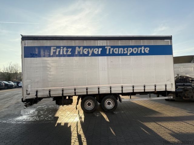 Atvērta piekabe ar tentu  Wiese TA10-CS Tandem Anhänger Plane Einwandfrei