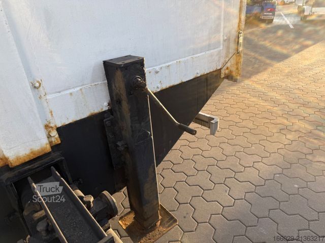 Atvērta piekabe ar tentu  Wiese TA10-CS Tandem Anhänger Plane Einwandfrei