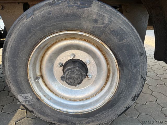 Atvērta piekabe ar tentu  Wiese TA10-CS Tandem Anhänger Plane Einwandfrei