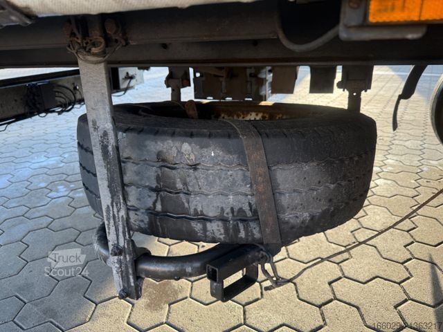 Atvērta piekabe ar tentu Wiese TA10-CS Tandem Anhänger Plane Einwandfrei