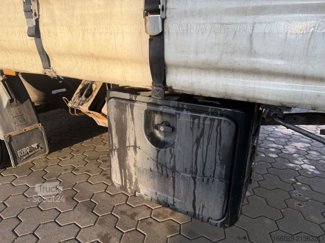 Atvērta piekabe ar tentu  Wiese TA10-CS Tandem Anhänger Plane Einwandfrei