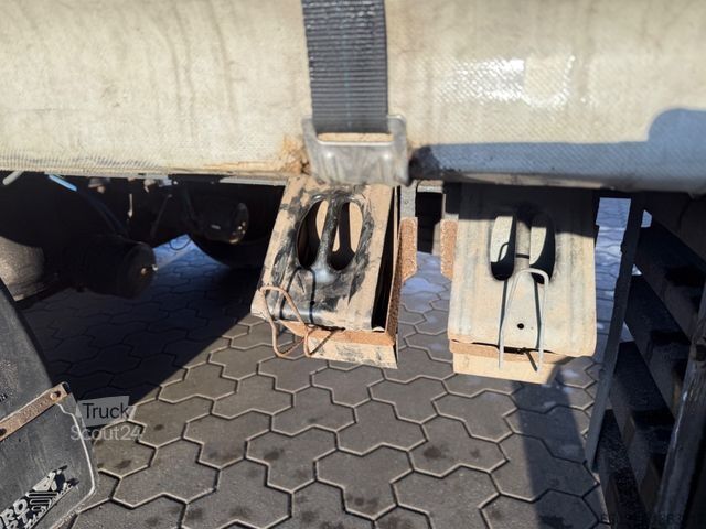 Atvērta piekabe ar tentu  Wiese TA10-CS Tandem Anhänger Plane Einwandfrei