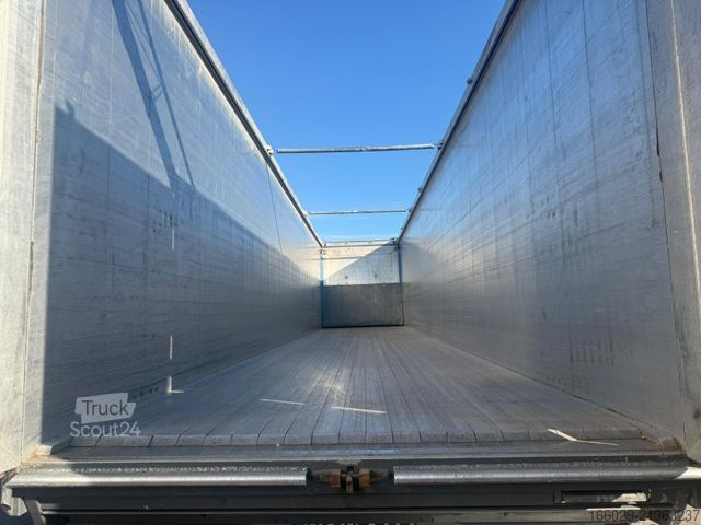 Walking floor semitrailer KNAPEN K100 Schubboden 92m³ 10mm Boden Top Zustand