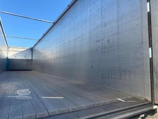 Walking floor semitrailer KNAPEN K100 Schubboden 92m³ 10mm Boden Top Zustand