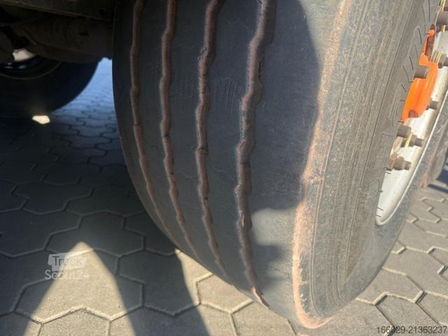 Walking floor semitrailer KNAPEN K100 Schubboden 92m³ 10mm Boden Top Zustand