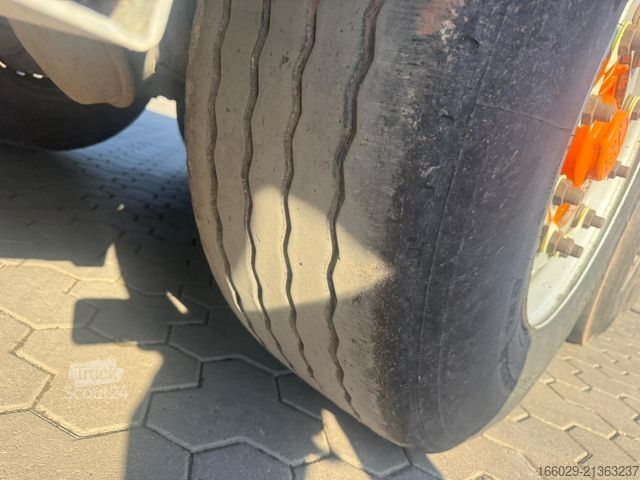 Walking floor semitrailer KNAPEN K100 Schubboden 92m³ 10mm Boden Top Zustand