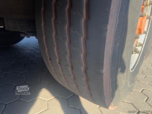 Walking floor semitrailer KNAPEN K100 Schubboden 92m³ 10mm Boden Top Zustand