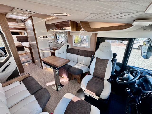 Autocaravana integral MOBILVETTA K-Yacht TeknoLine 86 Einzelbetten-Hubbett-Autom.