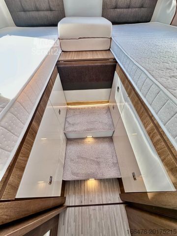 Autocaravana integral MOBILVETTA K-Yacht TeknoLine 86 Einzelbetten-Hubbett-Autom.