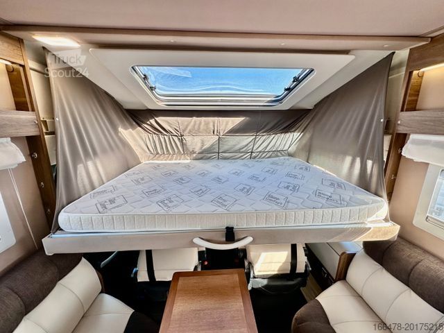 Autocaravana integral MOBILVETTA K-Yacht TeknoLine 86 Einzelbetten-Hubbett-Autom.