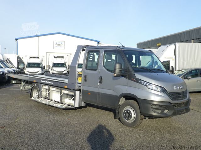 Takelwagen IVECO DAILY 70C18 DoKa Schiebeplateau Luftfed Navi