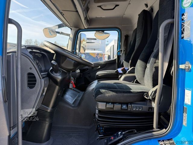 Camión caja MERCEDES-BENZ ATEGO 1224 L Koffer 7,30 m LBW 1,5 to.*KLIMA+AHK