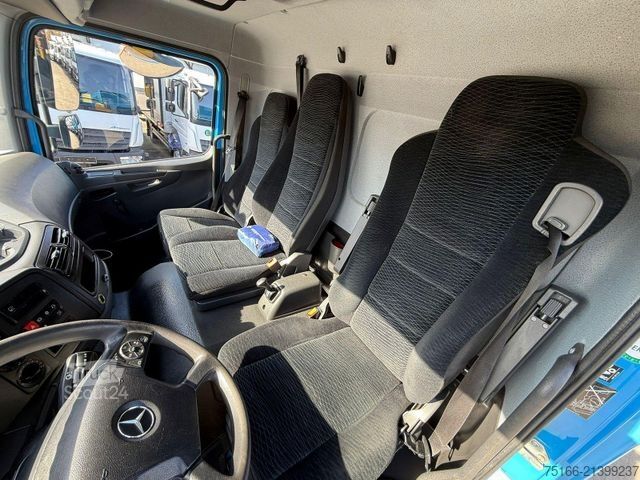 Camión caja MERCEDES-BENZ ATEGO 1224 L Koffer 7,30 m LBW 1,5 to.*KLIMA+AHK