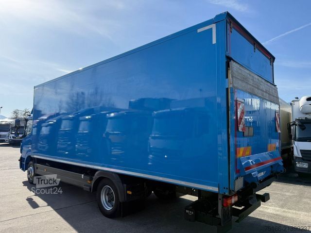 Camión caja MERCEDES-BENZ ATEGO 1224 L Koffer 7,30 m LBW 1,5 to.*KLIMA+AHK