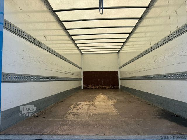Camión caja MERCEDES-BENZ ATEGO 1224 L Koffer 7,30 m LBW 1,5 to.*KLIMA+AHK