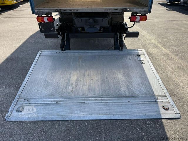 Camión caja MERCEDES-BENZ ATEGO 1224 L Koffer 7,30 m LBW 1,5 to.*KLIMA+AHK