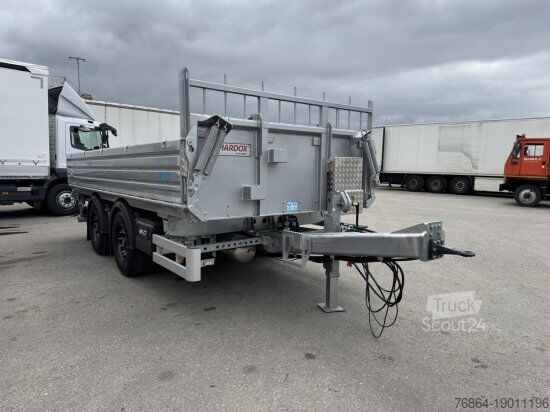 Remorcă basculantă trilaterală MFCT UNISTAR ZPX-K.19.550 ,TANDEMDREISEITENKIPPER, PALETTENBREIT