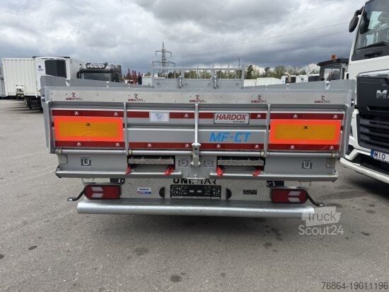Remorcă basculantă trilaterală  MFCT UNISTAR ZPX-K.19.550 ,TANDEMDREISEITENKIPPER, PALETTENBREIT
