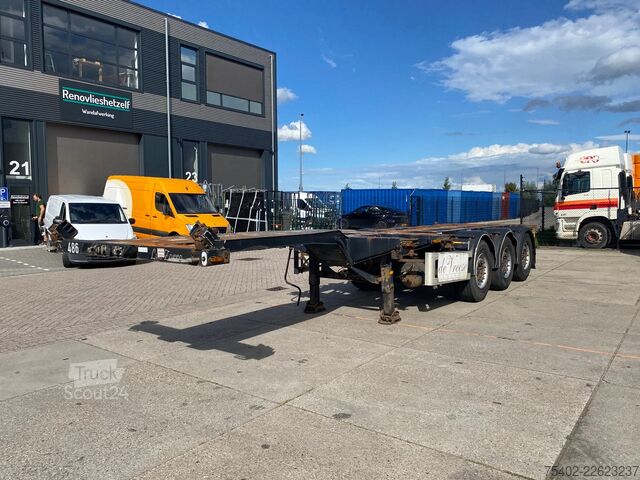 Konteinerių vežimas D-TEC FT-43-03V / 2x Extendable / Mercedes + Disc / 1...