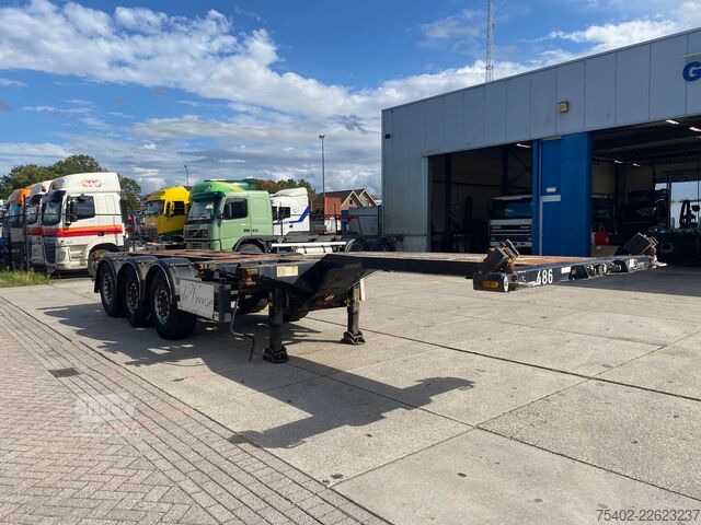 Konteinerių vežimas D-TEC FT-43-03V / 2x Extendable / Mercedes + Disc / 1...