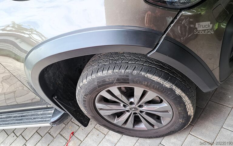 Ridicarea rulotei Tischer 230 Wohnkabine und Mercedes X-Klasse Power Edition