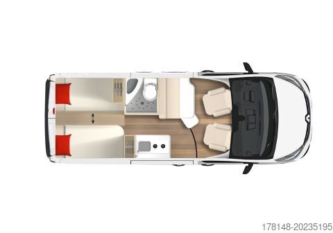 Autorulotă Bürstner Delfin C 621
