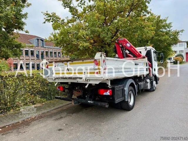 3-zijdige kipper MAN TGL 12.250 Kipper Mit Kran HMF 1020-K2 Funk/Eu6
