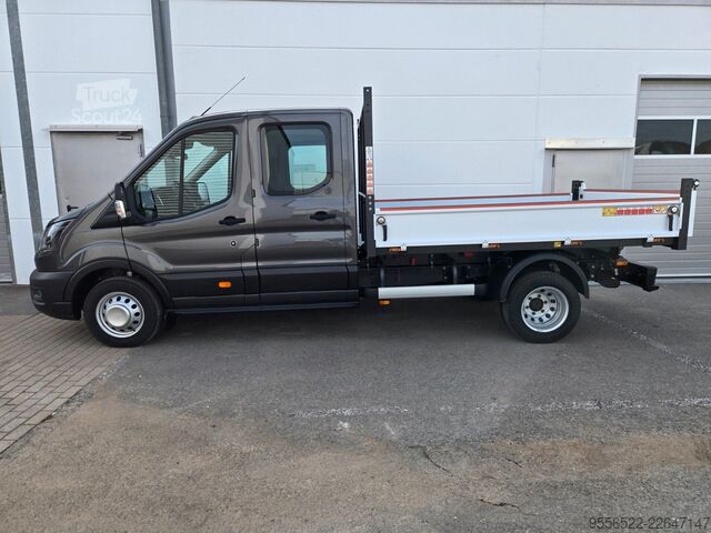 Tippbil skåpbil FORD Transit Doppelkabine Kipper AHK/Zwillingsbereifu