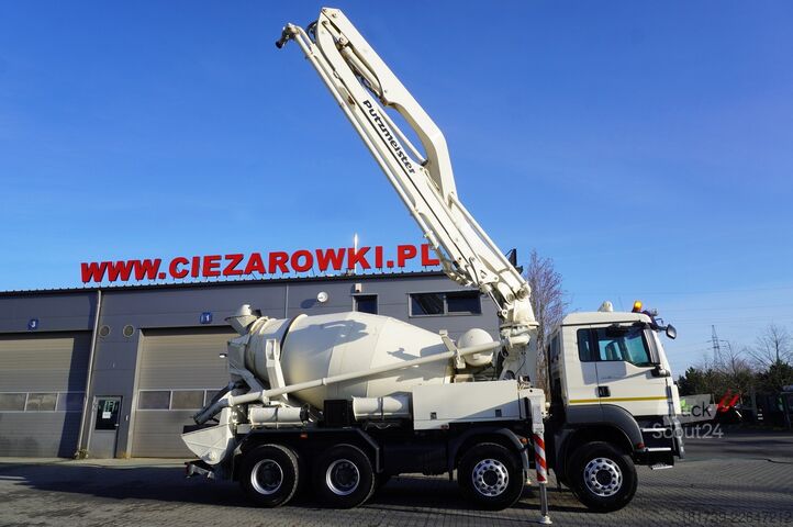 Pompă de amestec MAN TGS 32.400 8x4 Concrete Mixer Pump truck