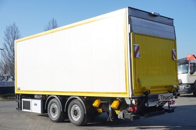 Ledusskapja piekabe / 20 vienības ROHR refrigerated trailer / Carrier Supra 850