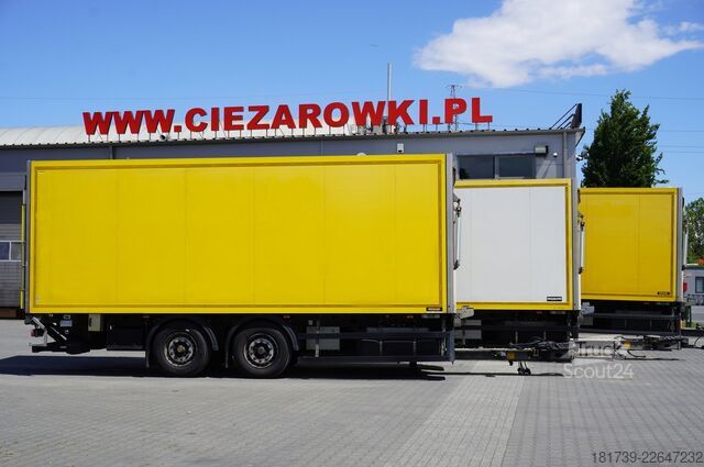 Ledusskapja piekabe / 20 vienības ROHR refrigerated trailer / Carrier Supra 850