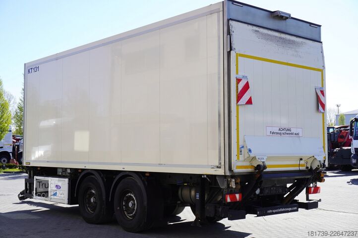 Ledusskapja piekabe ROHR RZK 18 IV refrigerated trailer / Carrier