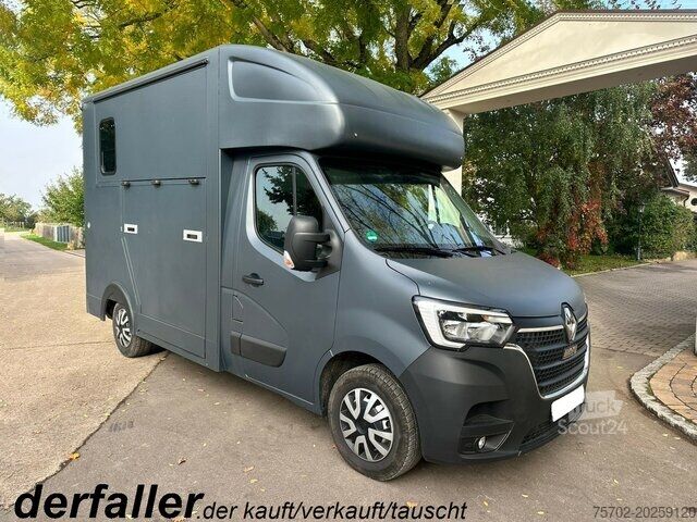 Viehtransporter Renault Master MSG Superlight 1-2 Pferde Automatik