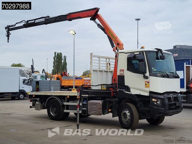 Ladepritsche Renault C 380 C 4X2 Palfinger PK12.501 Crane Big-Axle S...