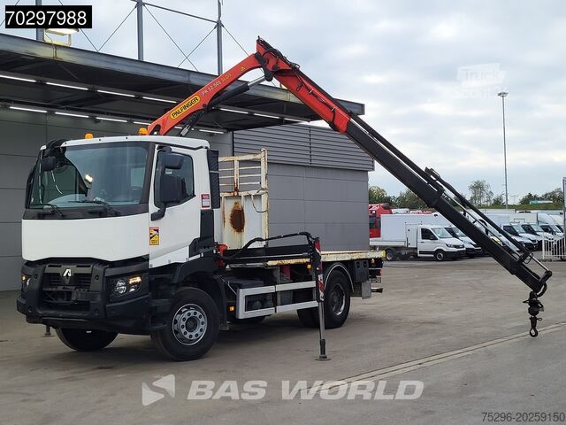 Ladepritsche Renault C 380 C 4X2 Palfinger PK12.501 Crane Big-Axle S...