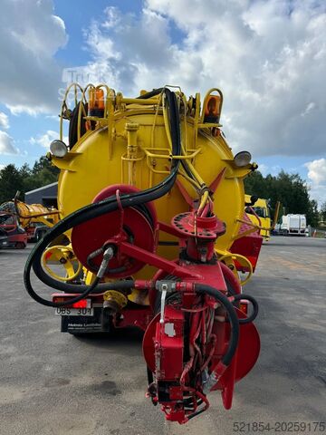 Suction vehicle Volvo FL 10.320 4x2, Tipper 12m3 Sludge & Flushing Tr...