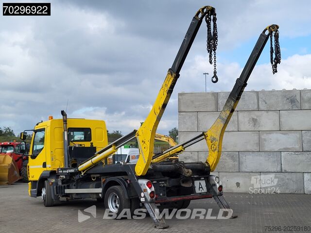 Containertransport (portaalarmsysteem) DAF LF 250 4X2 8Tons Gergen Skiploader Manual Euro 6
