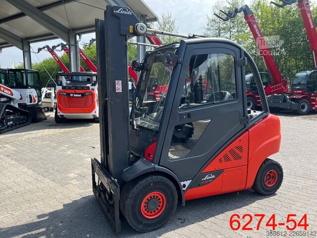 Ön yükleyici forklift Linde H 35 D 02 EVO