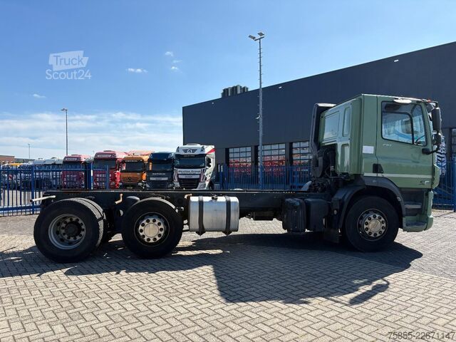 Podvozek s kabinou DAF CF 290 FAG 6x2 / Chassis / NL Truck