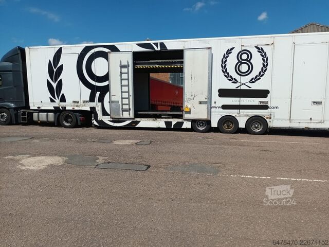 Gesloten autotransporter Kässbohrer Sp9-16 CVT
