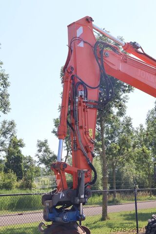 Excavadora de ruedas Hitachi ZX140 ZX140W-3 | ROTOTILT & BUCKET | DUTCH MACHINE