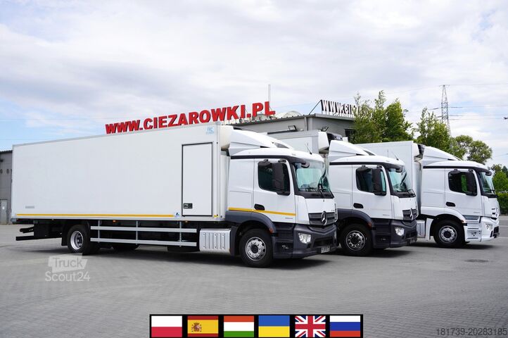 U frižideru Mercedes-Benz Actros 1824 / Refrigerator 22 EPAL