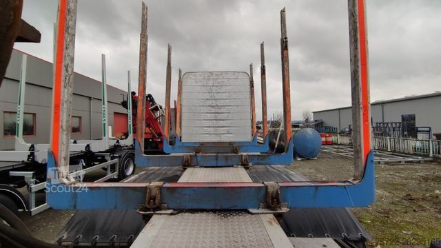 Camion forestier  SCHEMELAUFBAU MIT ExTe Rungen, Schemel