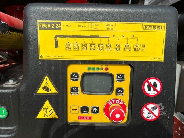 Τρίπλευρο ανατρεπόμενο φορτηγό MAN TGS 26.400 6x4 Krankipper Fassi/SOFORT VERFÜGBAR