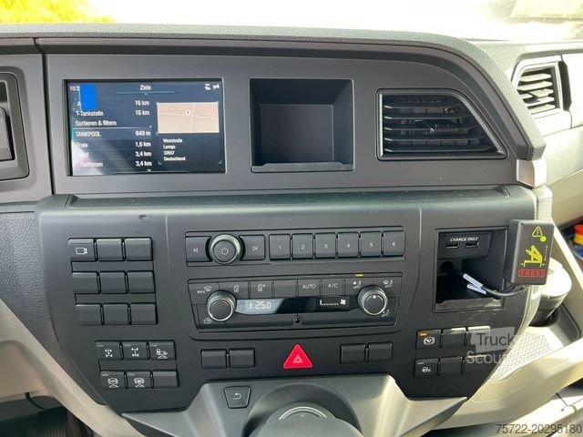 Τρίπλευρο ανατρεπόμενο φορτηγό MAN TGS 26.400 6x4 Krankipper Fassi/SOFORT VERFÜGBAR