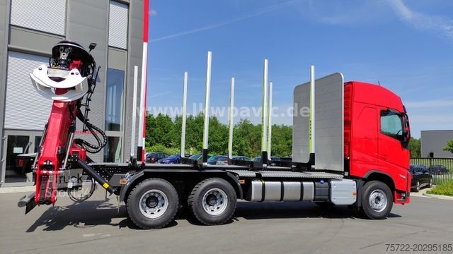 Holztransporter LKW VOLVO FH 540 BL 6x4/KRAN EPSILON ODER TAJFUN-LIV