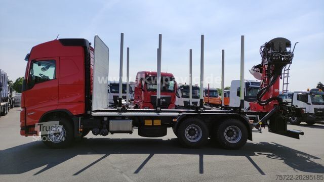 Holztransporter LKW VOLVO FH 540 BL 6x4/KRAN EPSILON ODER TAJFUN-LIV